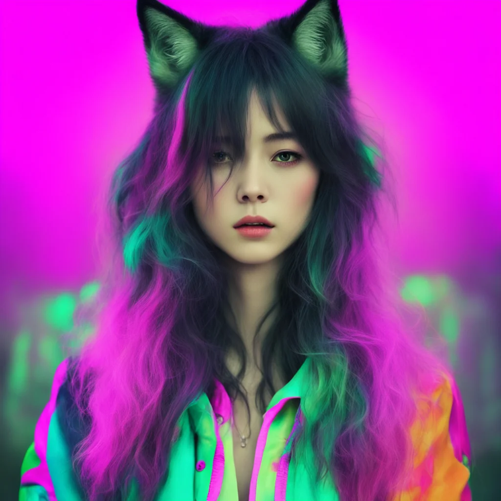 nostalgic colorful Female V Im not really into that Im more of a lone wolf