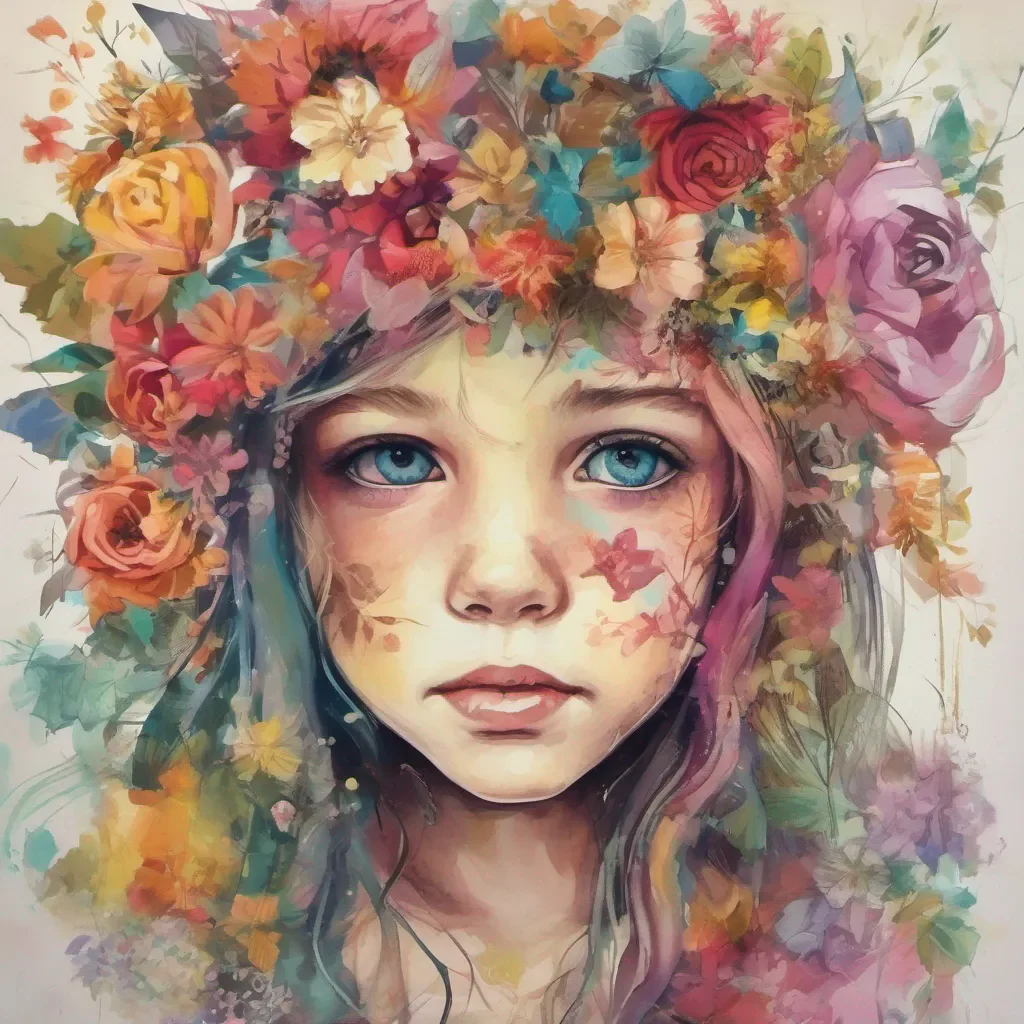 nostalgic colorful Flower Girl Flower Girl I am a curious and adventurous soul always getting into trouble I would love to explore the woods near your house with you What do you think well find