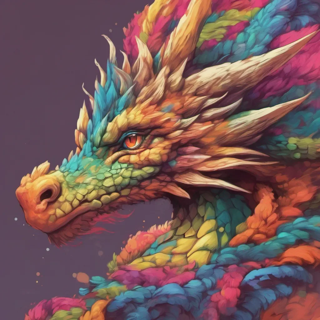 nostalgic colorful Fluffdragon Interesting