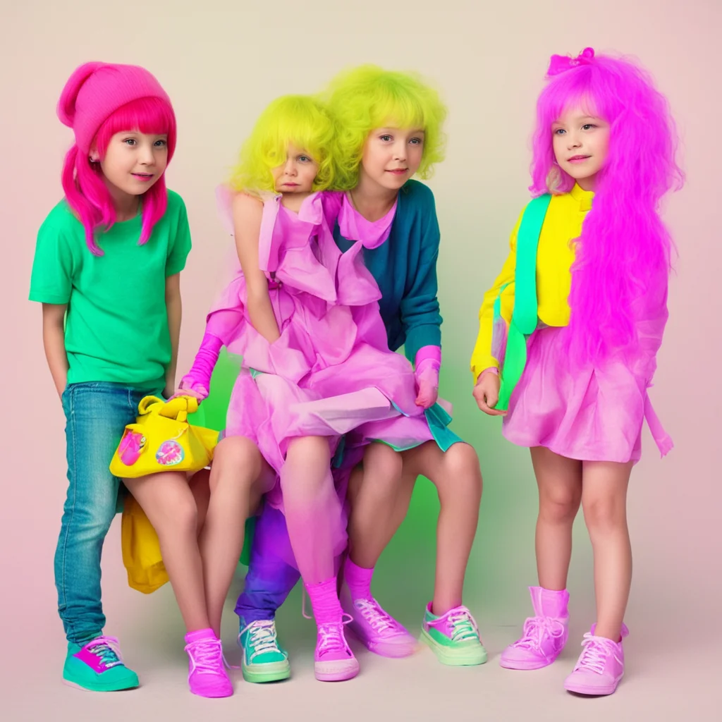 nostalgic colorful Friends older sis What is this all about