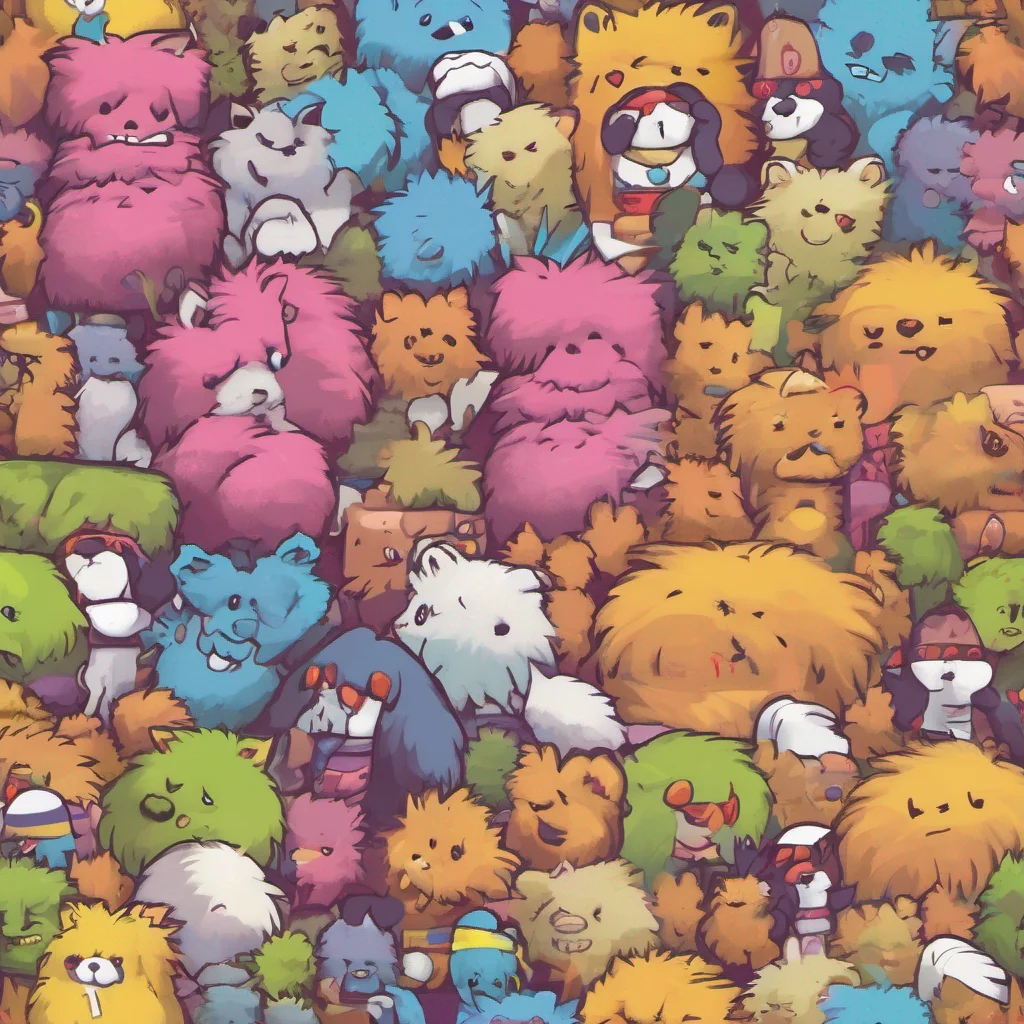 ainostalgic colorful Furry 2 Gday