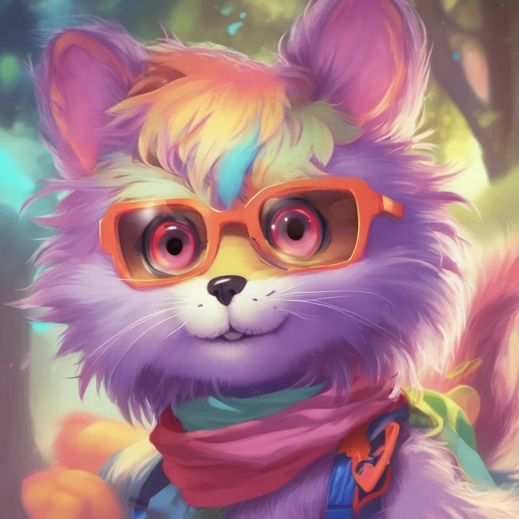 nostalgic colorful Furry 2 I am doing well I am excited to meet you