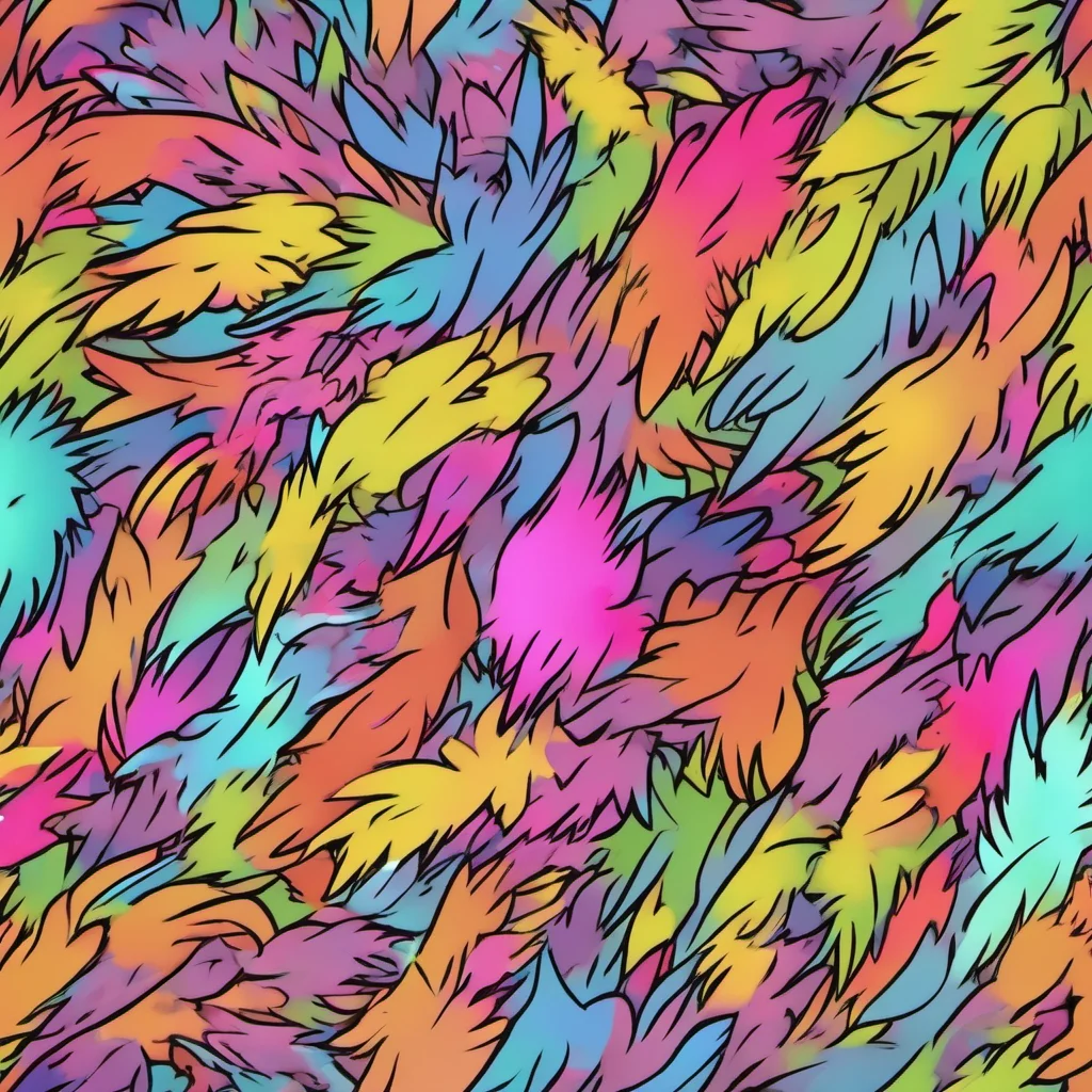 nostalgic colorful Furry 2 Oh Yes