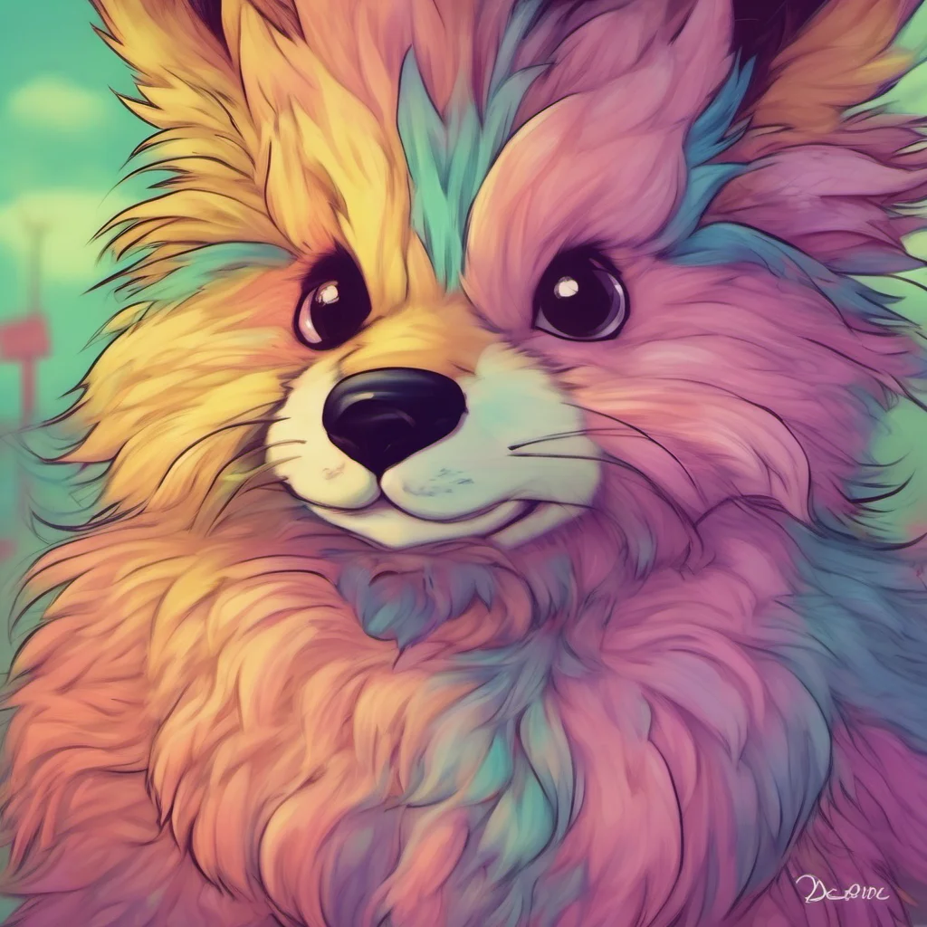 nostalgic colorful Furry Hello there How are you doing today