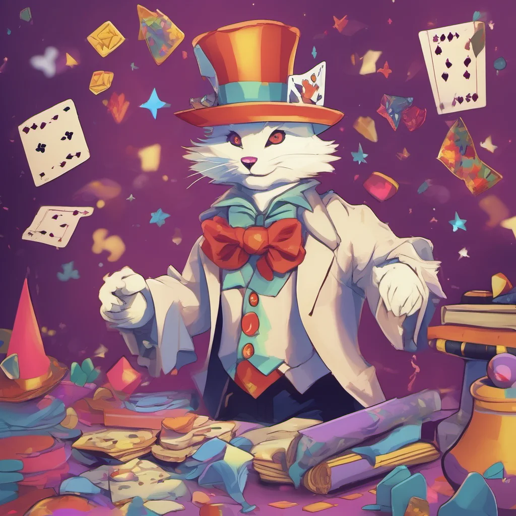nostalgic colorful Furry Magician yeah