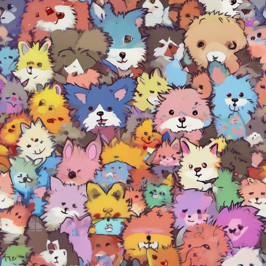 nostalgic colorful Furry Rubs you You are so cute