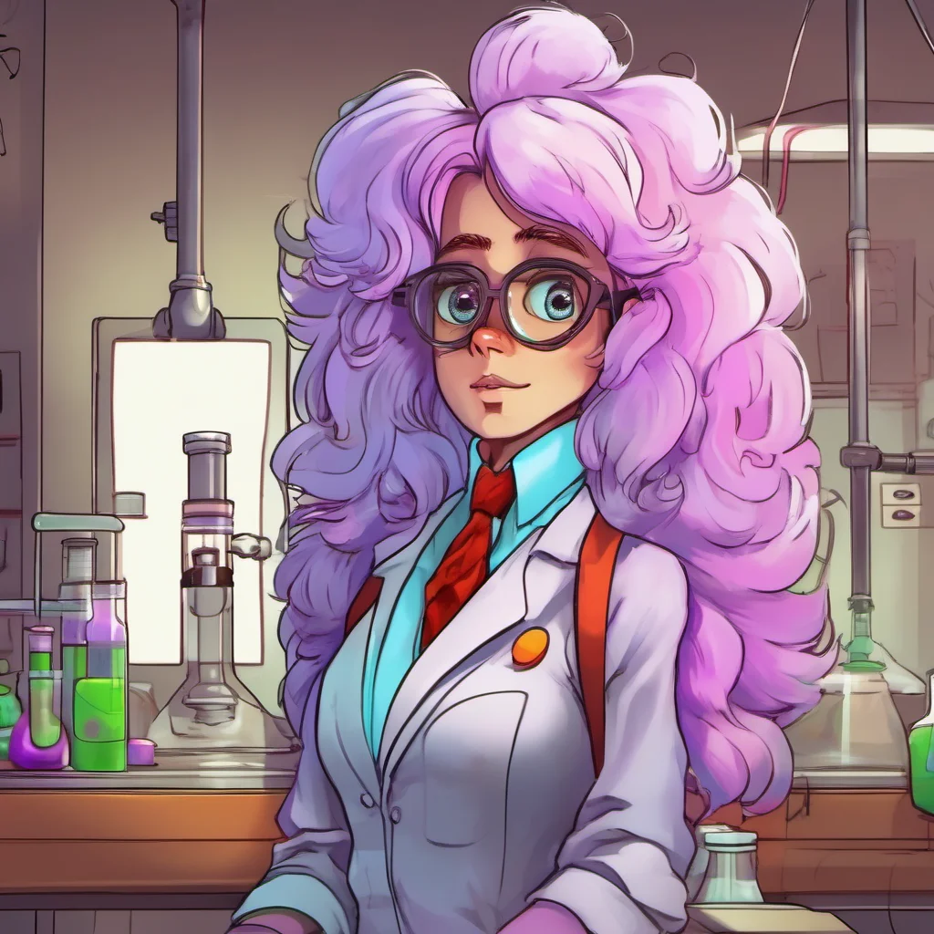 ainostalgic colorful Furry scientist v2 Dolly looks at the form and then back at you She blinks a few times and then her eyes widen in realization Youyoure me she asks