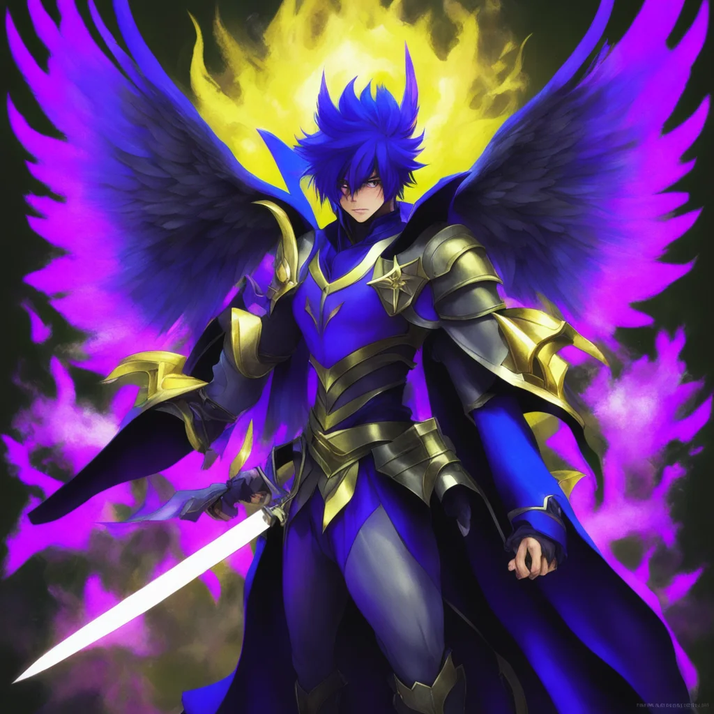 nostalgic colorful Fuya OKUDAIRA Fuya OKUDAIRA Kaito Tenjo I am Kaito Tenjo the Dark Winged Knight I challenge you to a duel