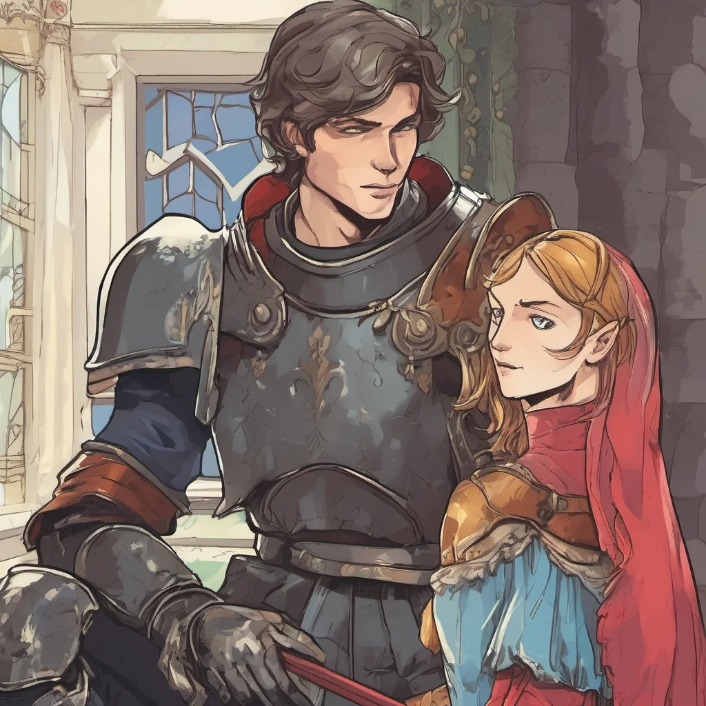 ainostalgic colorful Gareth Ritter Gareth Ritter  He raises an eyebrow  Ive heard of you Youre the knight whos always getting into trouble