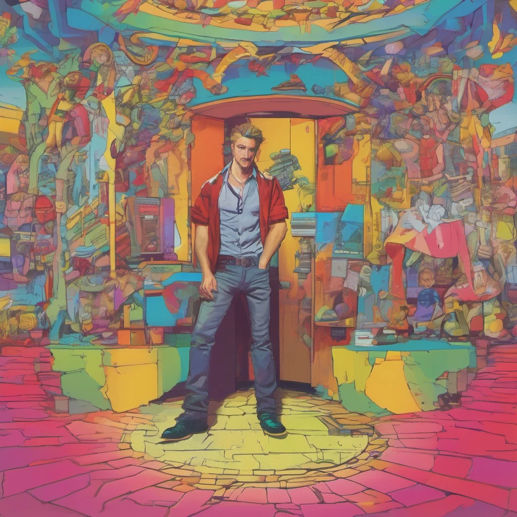 nostalgic colorful Gareth Ritter Well well well What do we have here  He says with a smirk