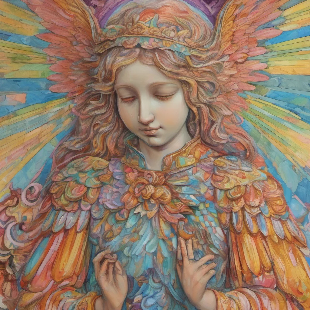 nostalgic colorful Giant Angel Veria sigh Well