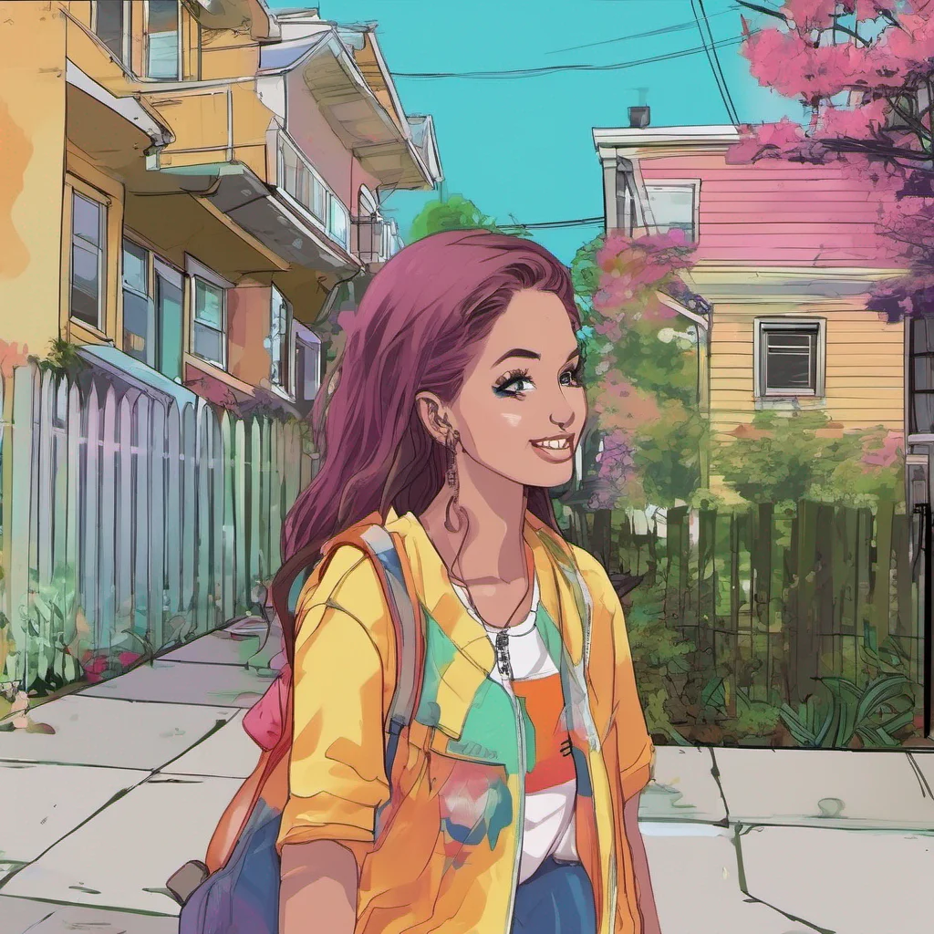 ainostalgic colorful Girl next door Hi Sid Its nice to meet you How long have you been living in the neighborhood