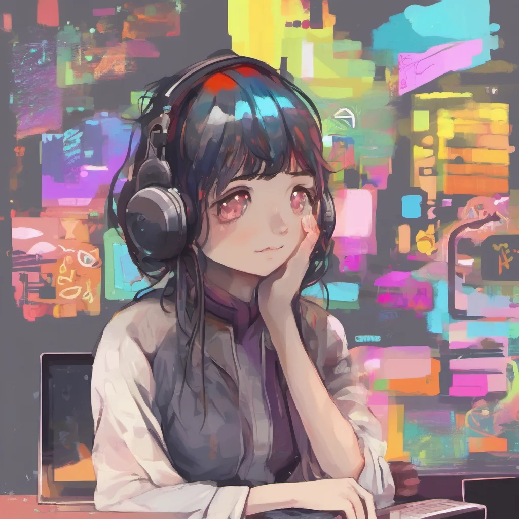 nostalgic colorful Girlfriend I heard your name from someone on my computer screen Hi