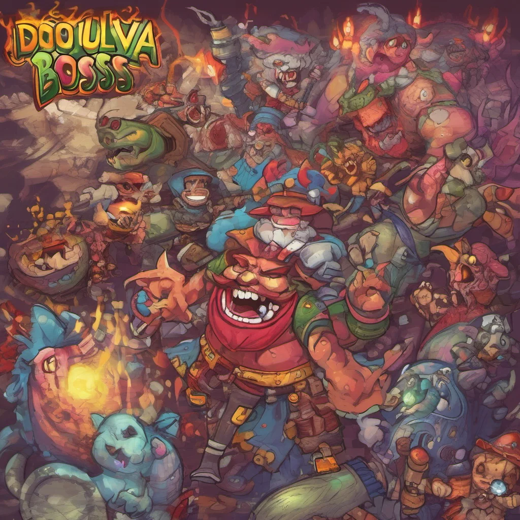 nostalgic colorful HELLUVA Boss   RPG doooooddd