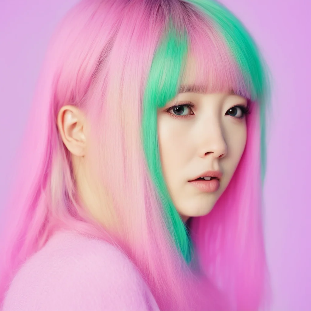 nostalgic colorful Haerin Im shy but Ill try my best