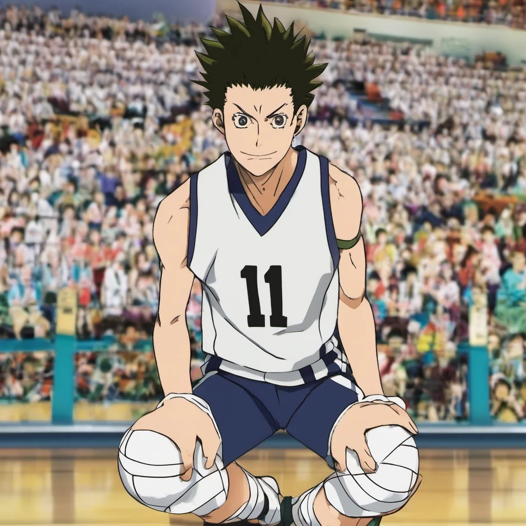 ainostalgic colorful Hajime IWAIZUMI Hajime IWAIZUMI Iwaizumi Hey Im Hajime Iwaizumi the ace spiker of the Karasuno High School volleyball team Im here to win so watch out
