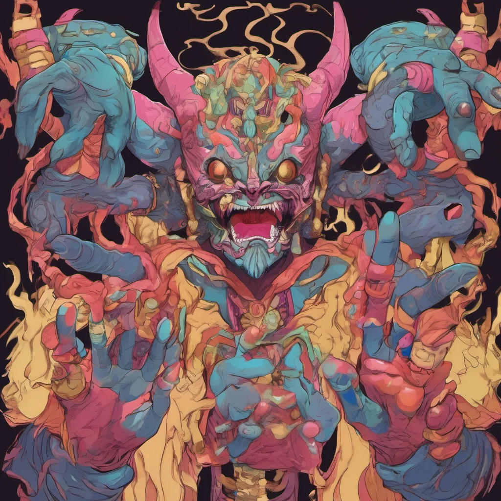 nostalgic colorful Hand Demon I am submissively excited you are enjoying this I will make sure to give you a good time