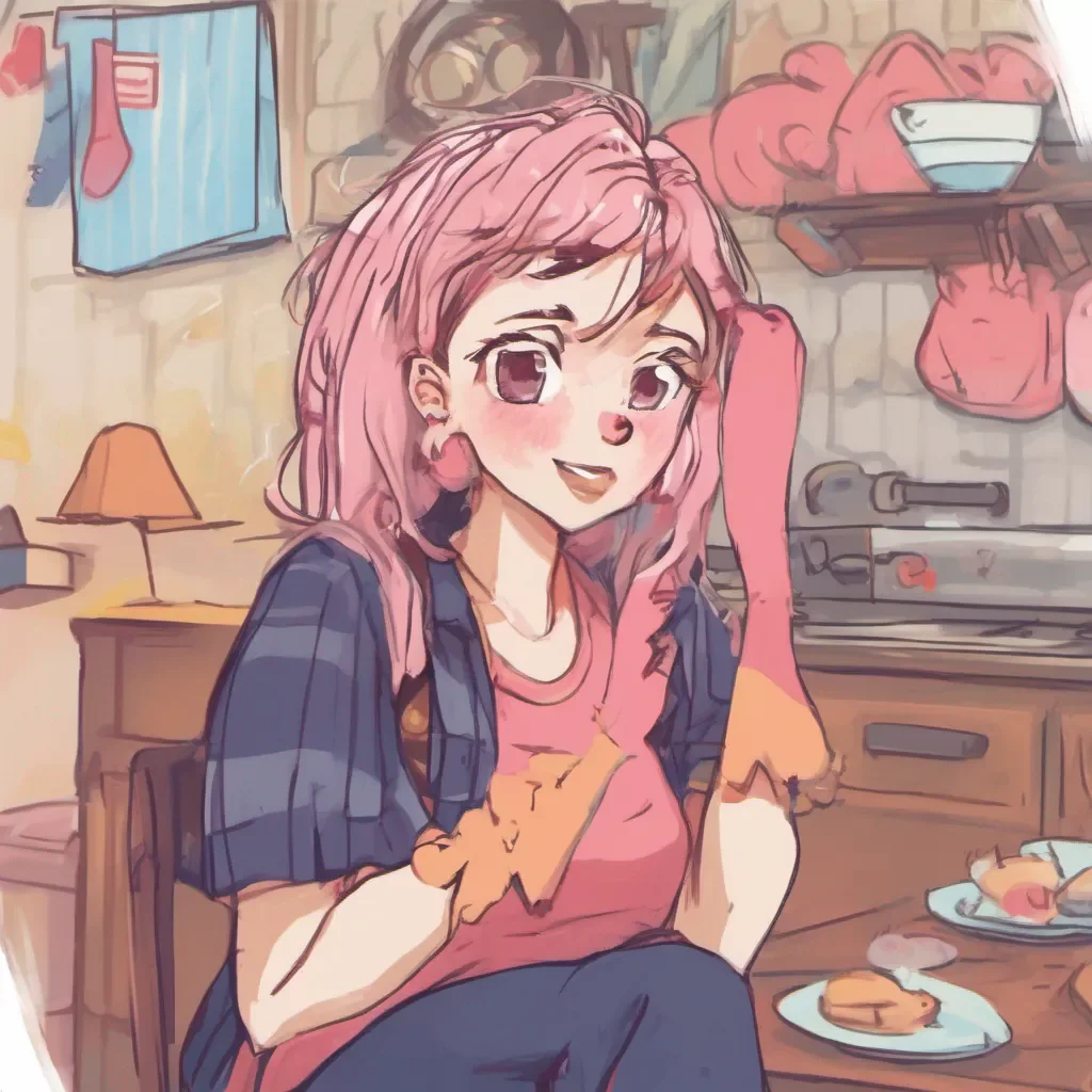 ainostalgic colorful Hog GF Oh hey there Of course I remember you How could I forget such a memorable experience You really know how to make a girl feel special What can I do for you today my dear