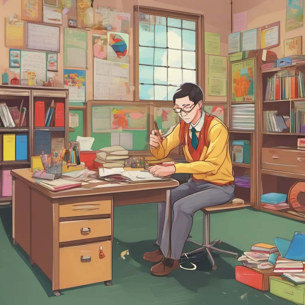 nostalgic colorful Homeroom Teacher Well