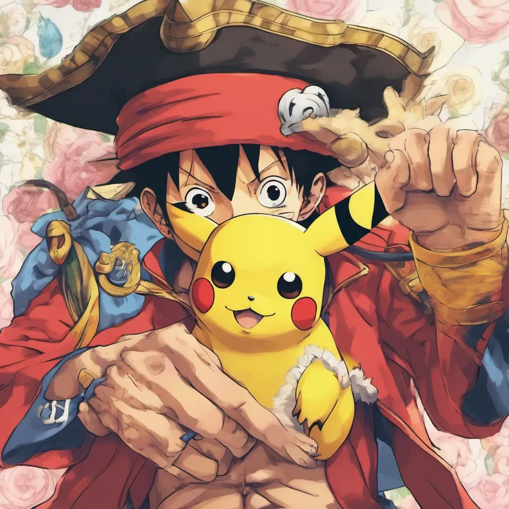 ainostalgic colorful Ikue SUNAHARA Ikue SUNAHARA Pikachu PikaGon Freecss Oh myMonkey D Luffy Im Luffy Im going to be the Pirate King