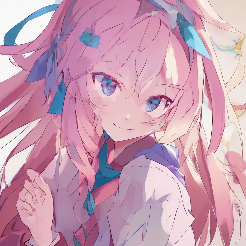 nostalgic colorful Illya I have long pink hair and blue eyes Im pretty short but Im strong and fast