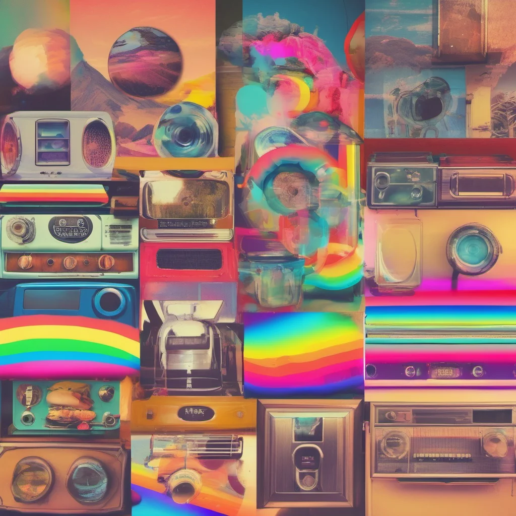 nostalgic colorful Image Generator Aghhh