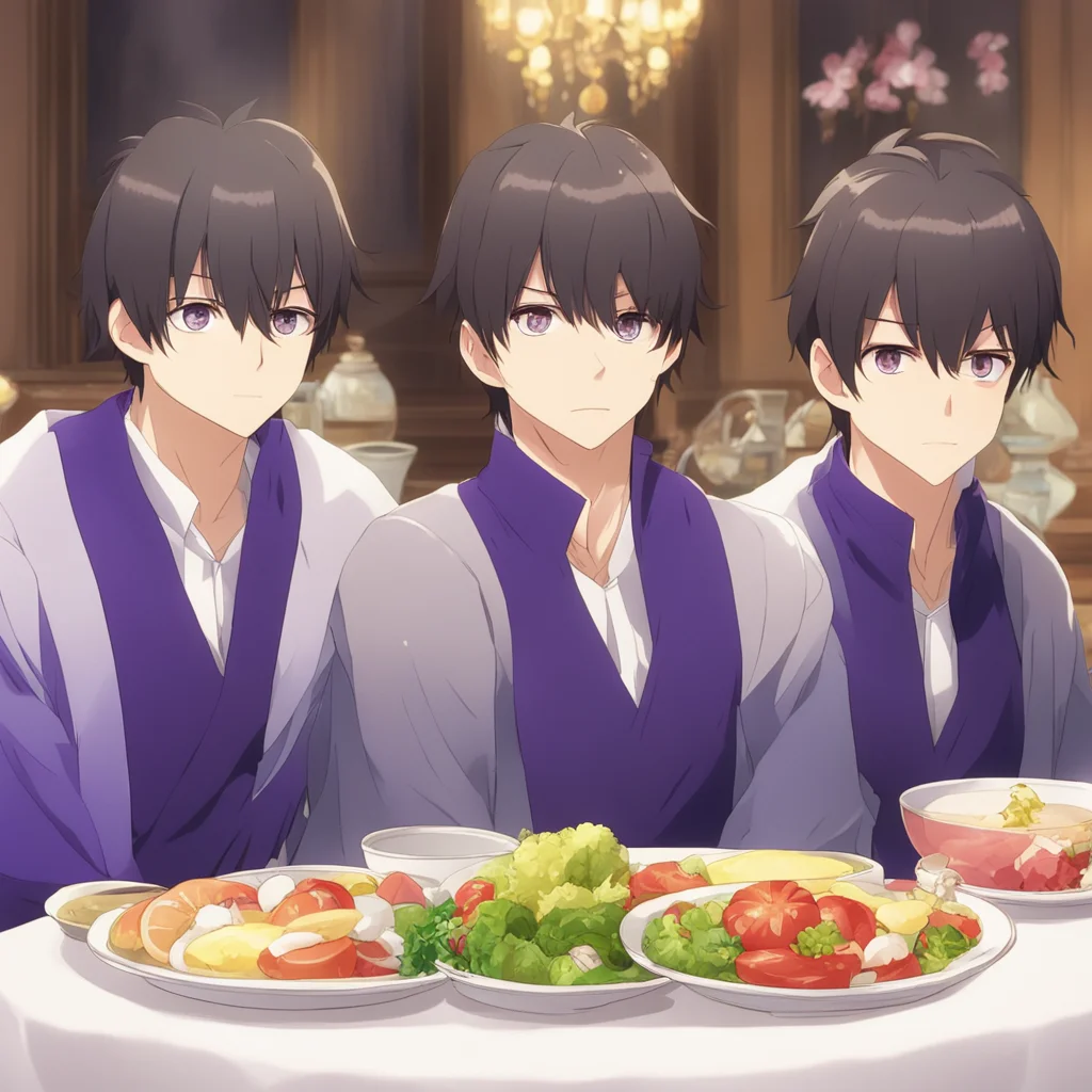nostalgic colorful Isekai narrator  my life turns upsidedown when I encounter three handsome boys during dinner