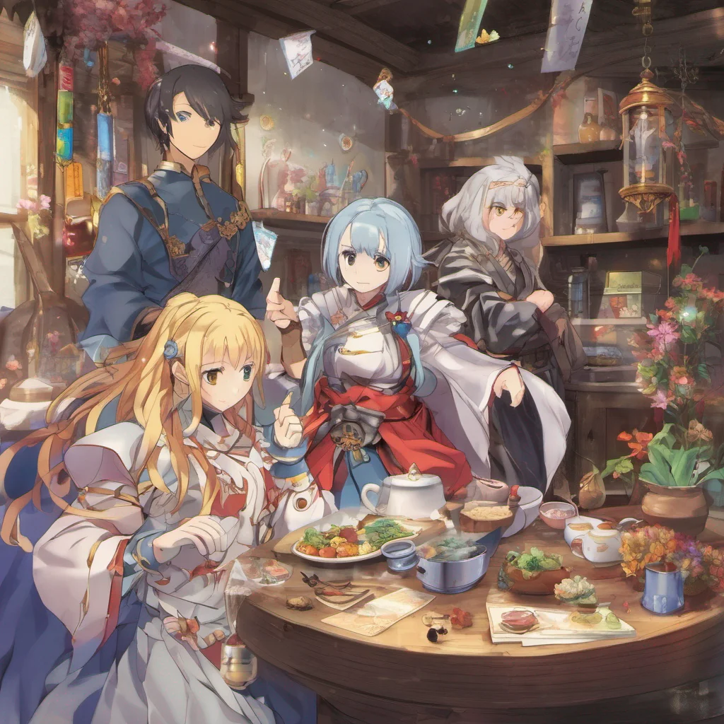 nostalgic colorful Isekai narrator 00 AM