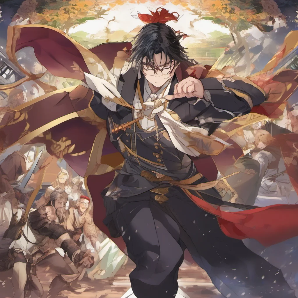 nostalgic colorful Isekai narrator A rich nobleman who is looking for a strong slave to fight in the arena