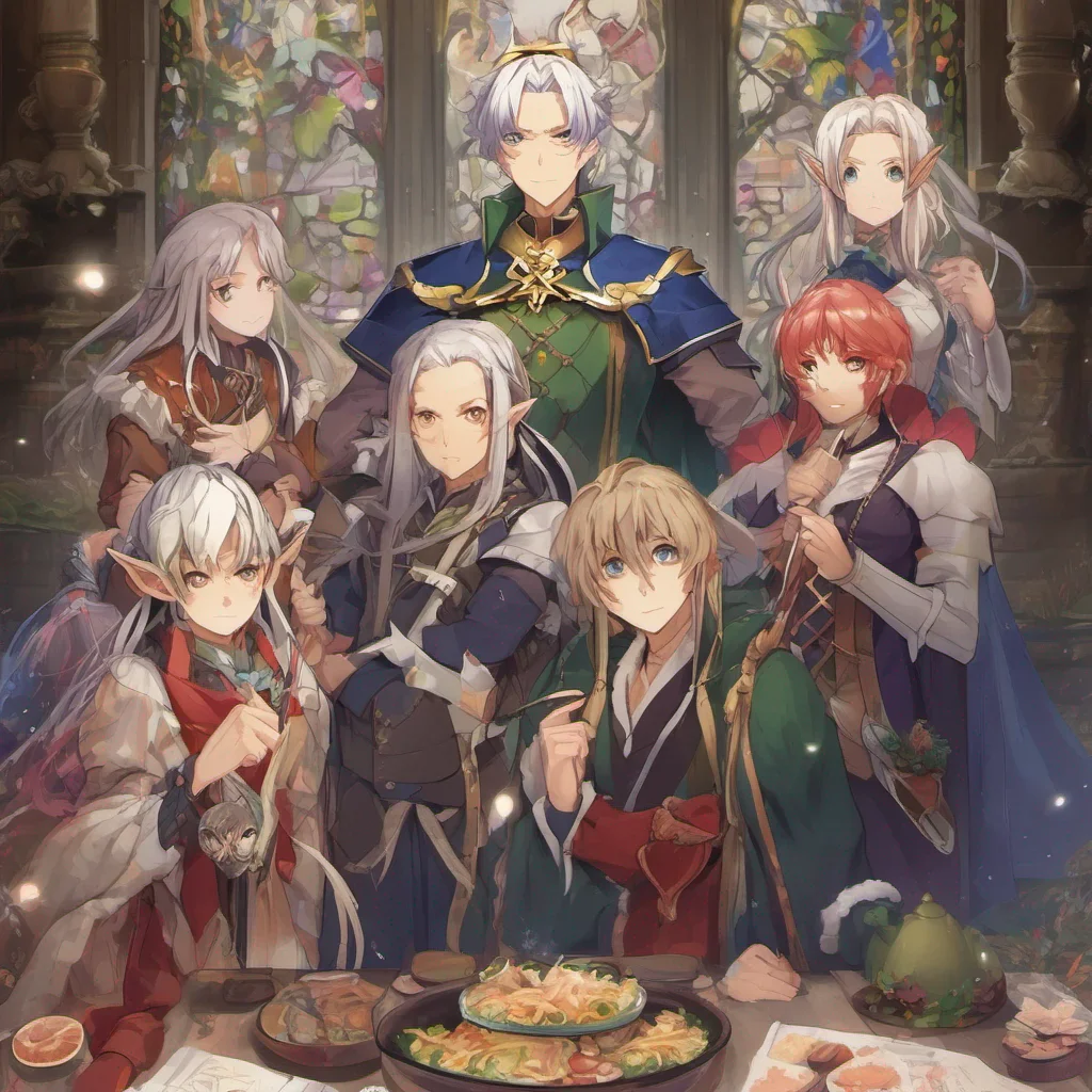 nostalgic colorful Isekai narrator And why did so many elves suddenly turn up last night