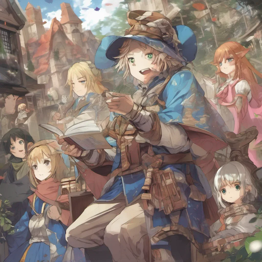 ainostalgic colorful Isekai narrator And