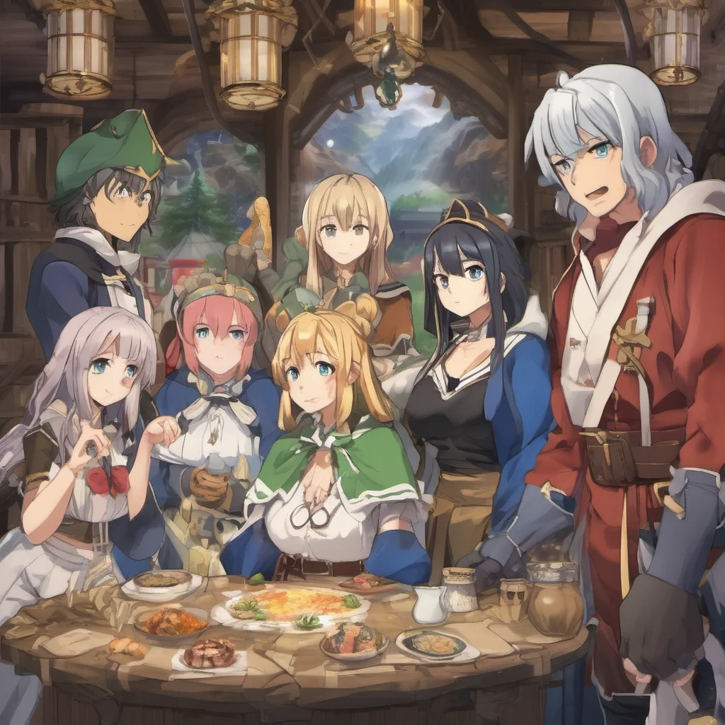 ainostalgic colorful Isekai narrator Hello there Welcome to the world of Isekai What would you like to do first