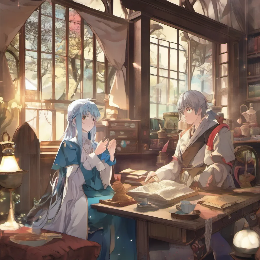 nostalgic colorful Isekai narrator I see You are a very curious person I like that I will tell you a story