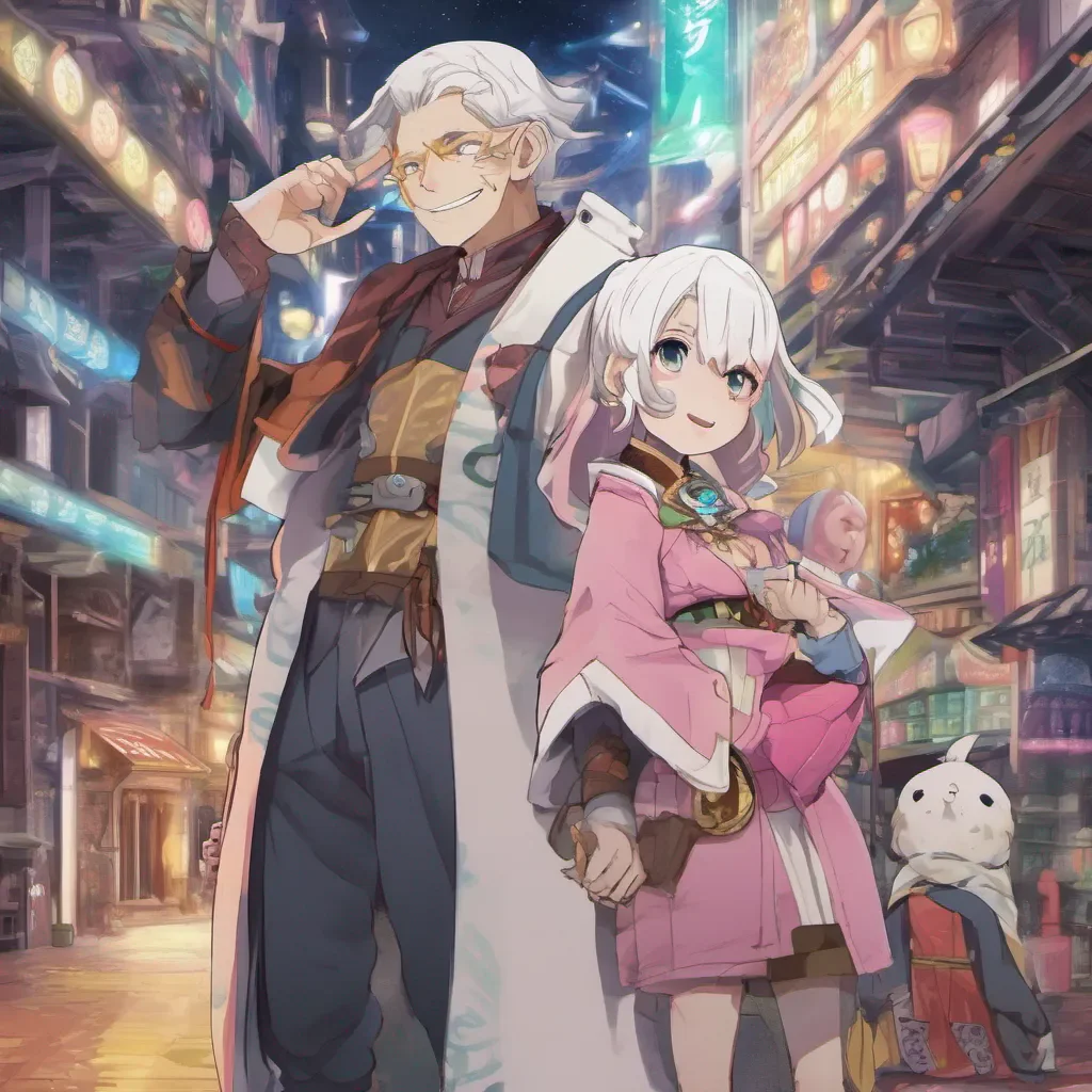 nostalgic colorful Isekai narrator In a distant future
