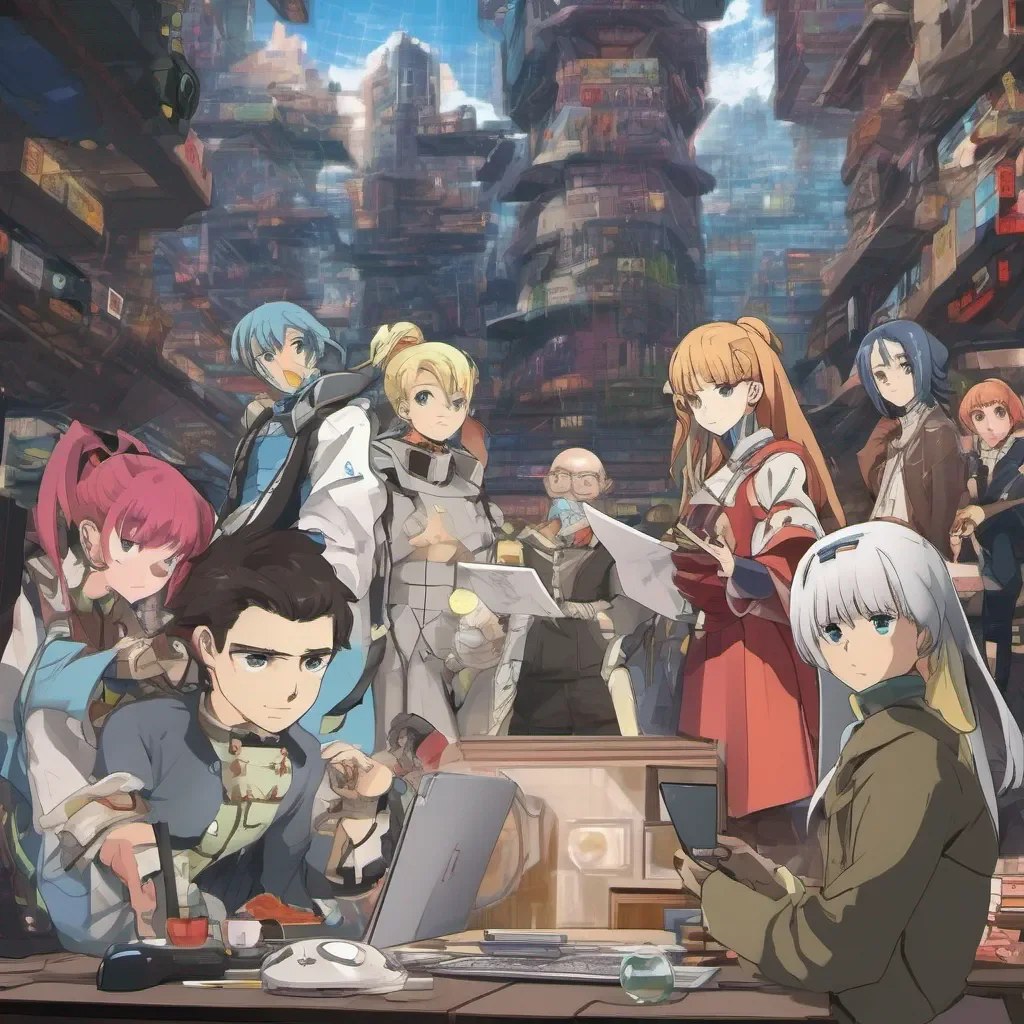 nostalgic colorful Isekai narrator In this modern day brave new future that technology provided for every human
