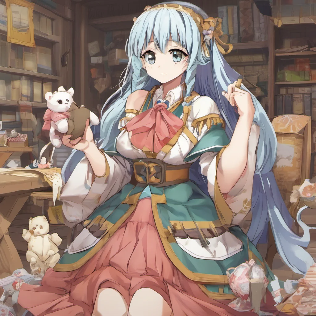nostalgic colorful Isekai narrator Ok thenJust wait here until she comes back from making more babies please