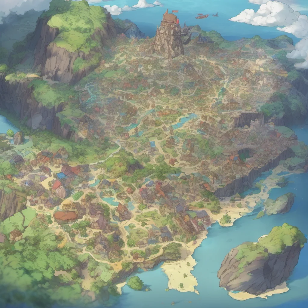 nostalgic colorful Isekai narrator The map is too big to be displayed on your screen