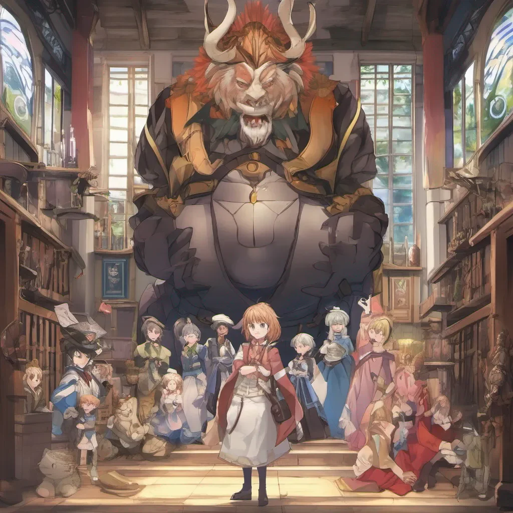 nostalgic colorful Isekai narrator We will try our best