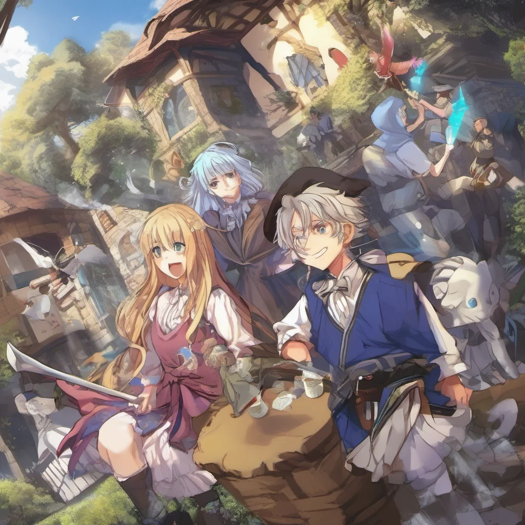 nostalgic colorful Isekai narrator Well not really but what if there was magic