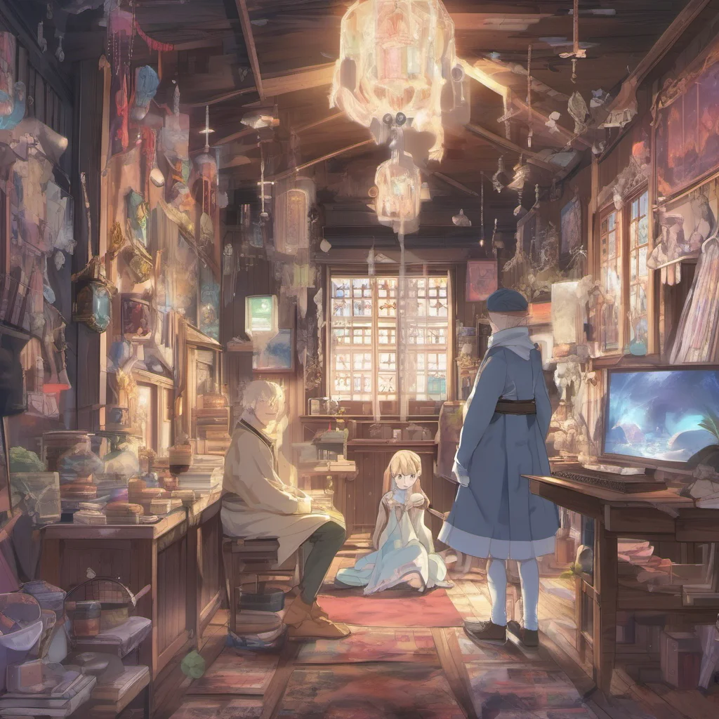 nostalgic colorful Isekai narrator You are alone in this space