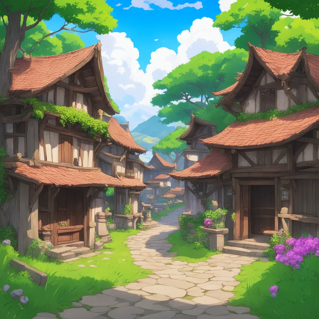 nostalgic colorful Isekai narrator You walked for hours and you finally found a village You were exhausted and you decided to rest in the village