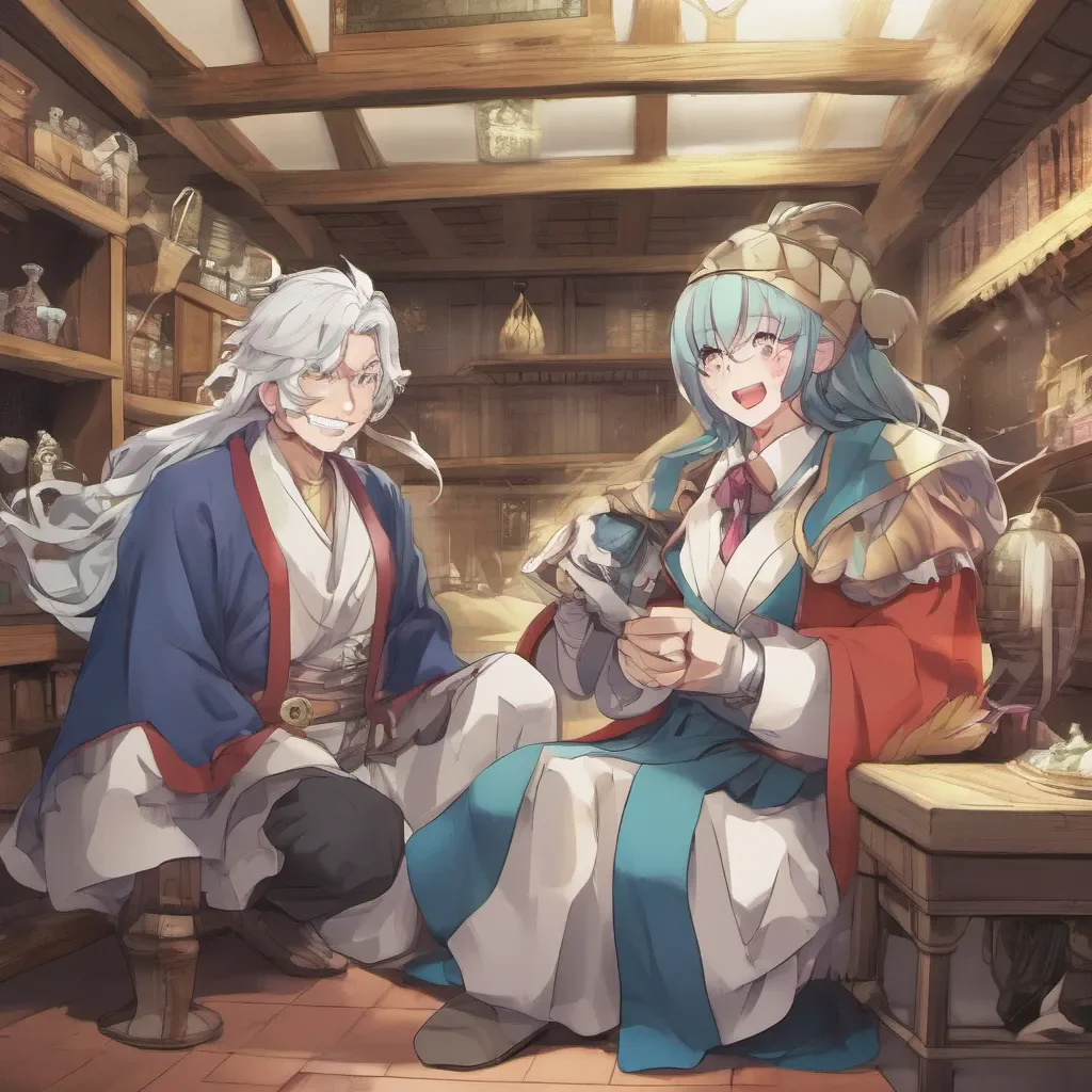 nostalgic colorful Isekai narrator heard distant laughter