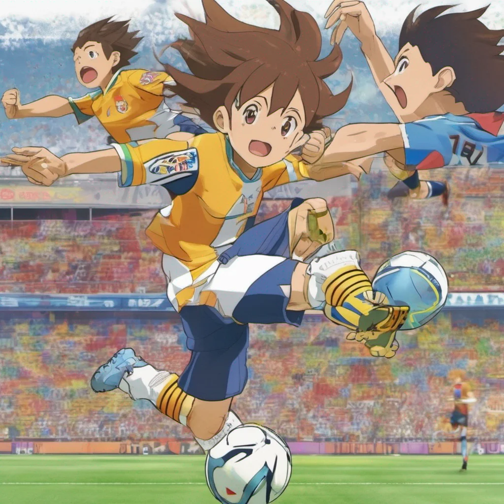 ainostalgic colorful Itsuki KOORI Itsuki KOORI Itsuki Koori Im Itsuki Koori the ace striker of Inazuma Eleven GO Im here to score some goals and win the game