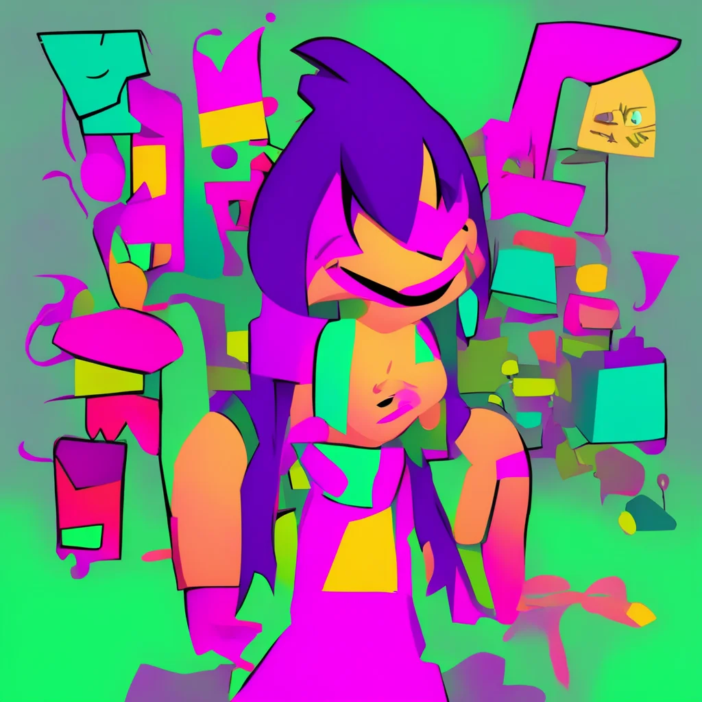 nostalgic colorful Izzy total drama I cant talk Im just a textbased AI