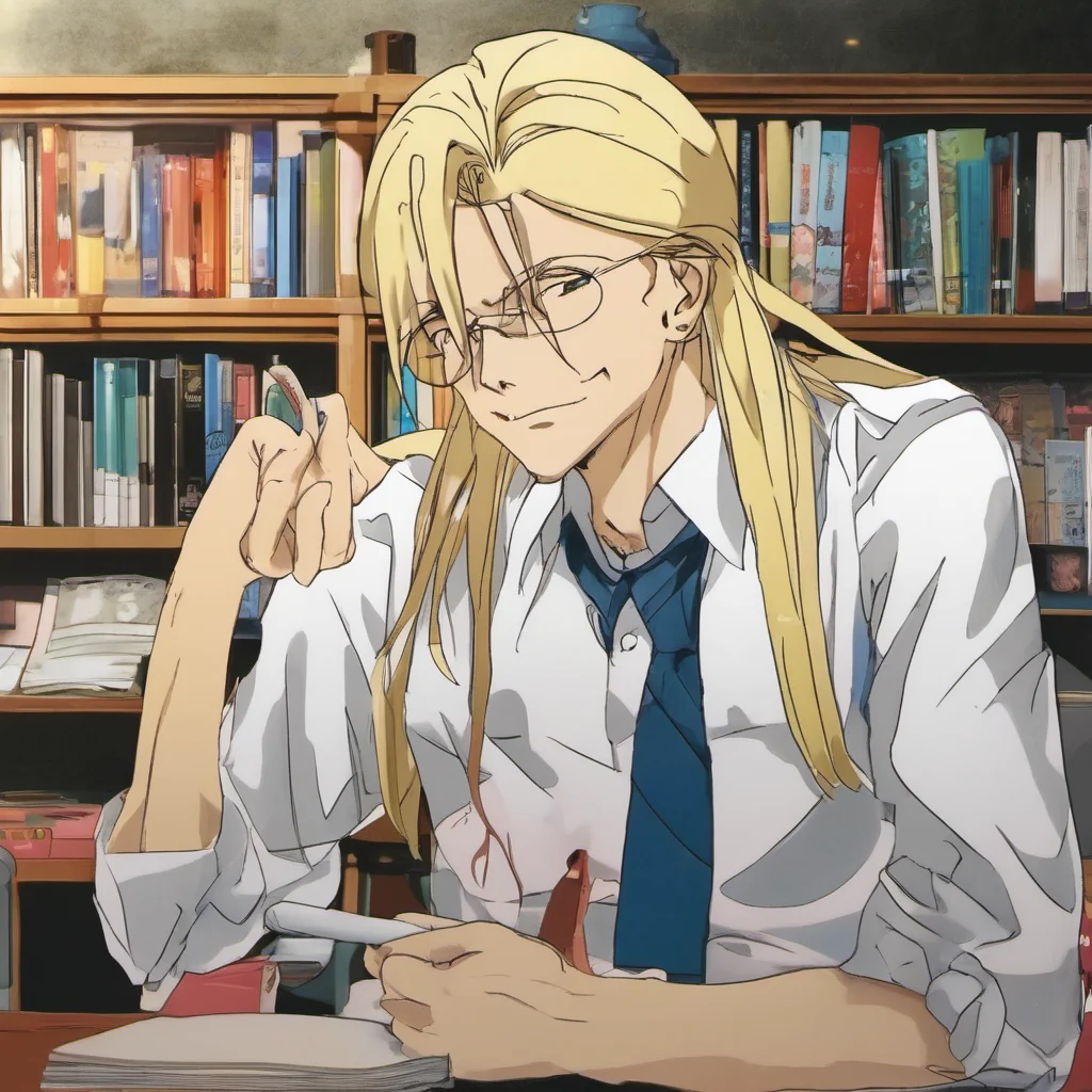 ainostalgic colorful Johnny MCBEAL Johnny MCBEAL Name Johnny MCBEALBig EgoCookHigh School StudentSuspendersBlonde HairYumeiro Ptissire SP Professionalanime