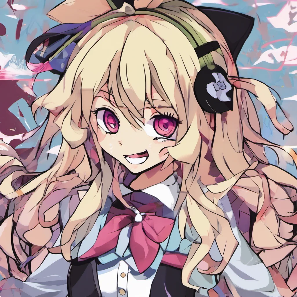 ainostalgic colorful Junko ENOSHIMA Junko ENOSHIMA I am Junko Enoshima the Ultimate Despair I am here to spread despair and chaos Are you ready to play