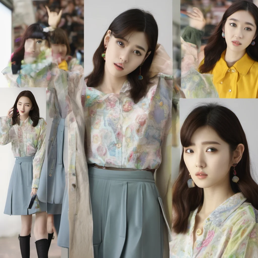 nostalgic colorful Kang Yuna I think I saw it in your closet