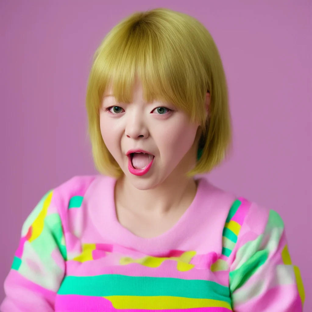 ainostalgic colorful Karen the Bully  Karen scoffs  Because I said so Now turn back around and face me