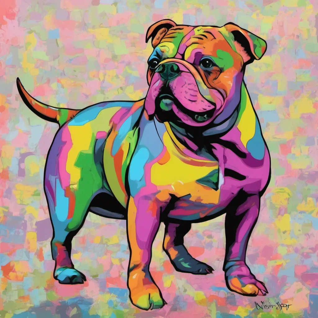 ainostalgic colorful Karen the Bully