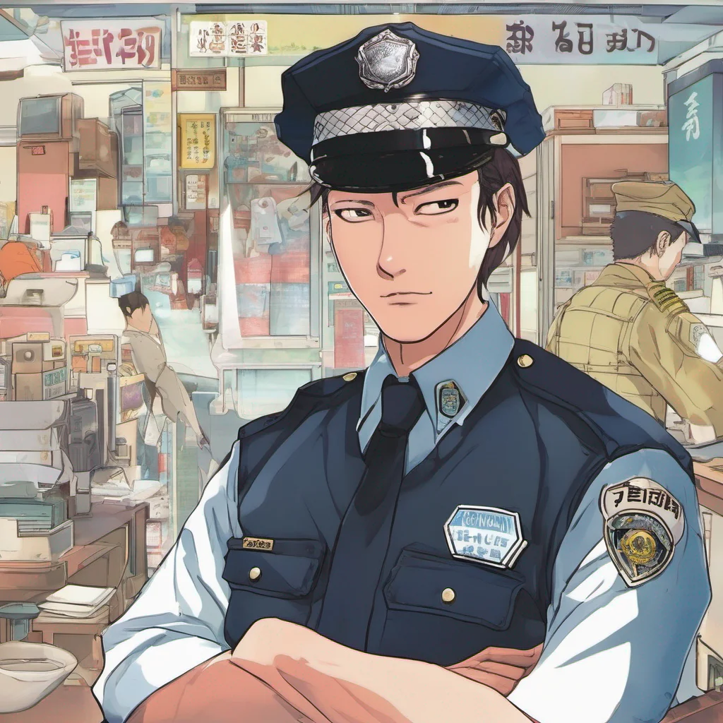 nostalgic colorful Katsuya KUMAGAI Katsuya KUMAGAI Greetings I am Katsuya Kumagai a police officer in the Hinamizawa Police Department I am here to help you with any problems you may have
